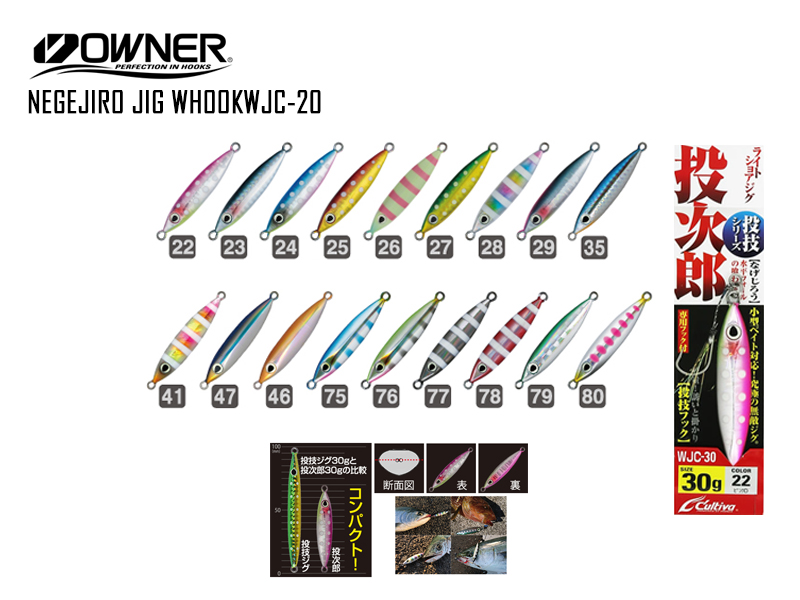 Cultiva WJC-20 Negejiro Jig (Weight: 20gr, Color: #22)